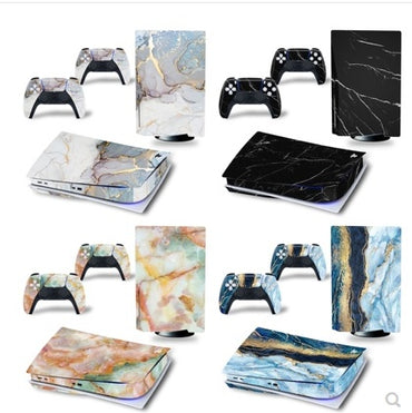 Neue weiße Playstation 5-Aufkleber, Vinyl-Aufkleber, PS5-Disk-Skins, Konsolen-Controller
