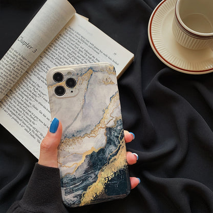Kompatibel mit Apple, Glitzer-Marmor-Apple-Telefonhülle