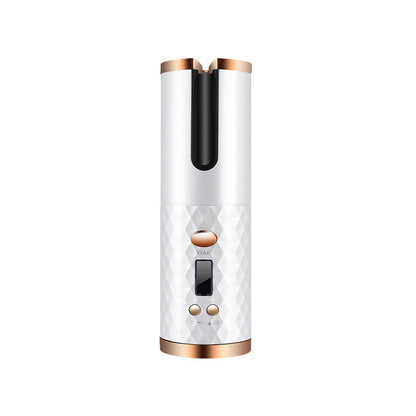 مكواة تجعيد الشعر متعددة الوظائف مع شحن لاسلكي USB