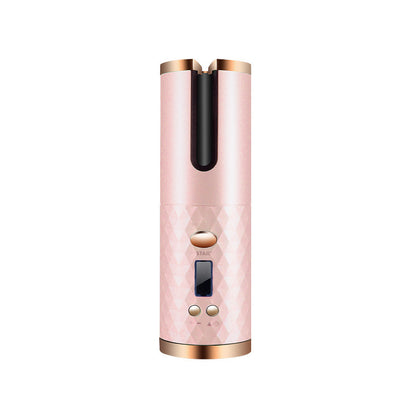 مكواة تجعيد الشعر متعددة الوظائف مع شحن لاسلكي USB