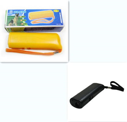 3-in-1 Anti Barking Dog Training Device Ultrasonic Dog Training Repeller  LED Flashlight - X2-Shopping