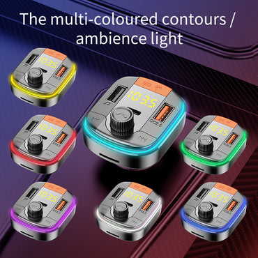 Auto MP3 Bluetooth Player PD QC3.0 Schnellladung Autoladegerät