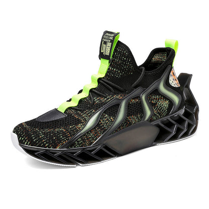Four Seasons Men's Casual Sports Shoes Thick-soled Increased Daddy Shoes Korean Youth Fashion Sports Shoes