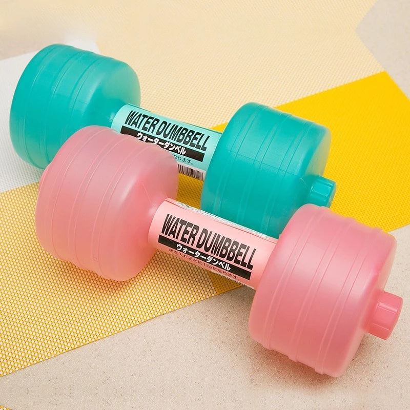 Bodybuilding Wasserhantel Gewicht Hanteln Abnehmen Fitness Gym Ausrüstung Yoga für Training Sport Plastikflasche Übung