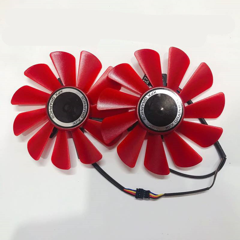 XFX - مروحة بطاقة الرسومات XFX RX 560D RX470 570