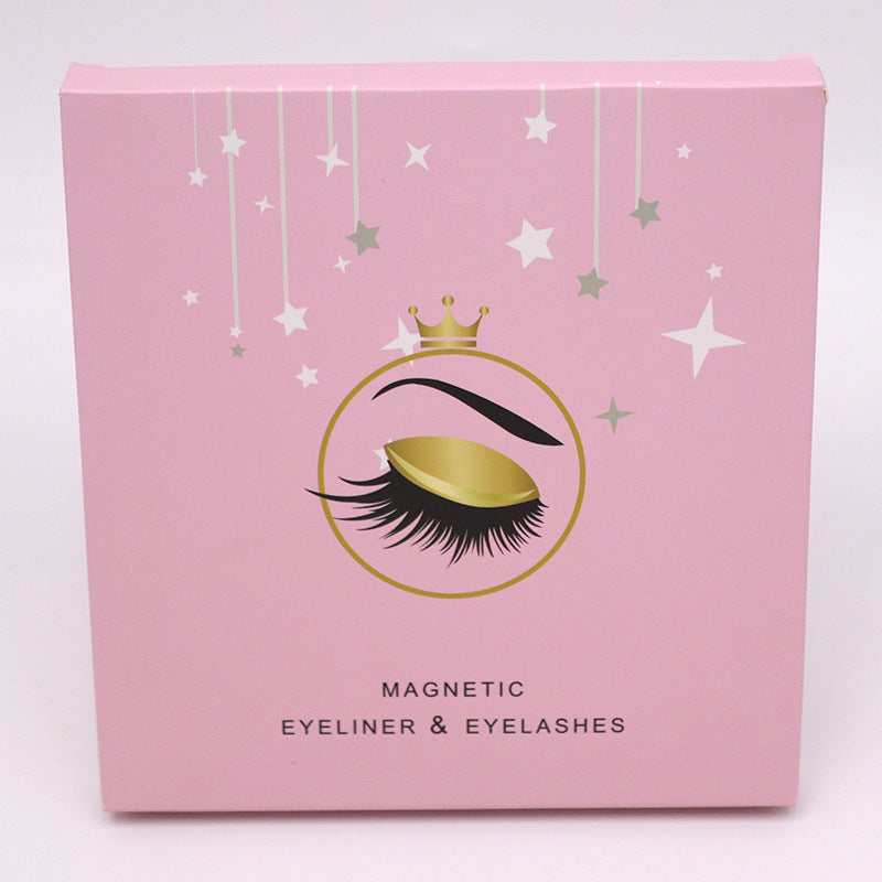 Magnetische Wimpern Eyeliner Set Langlebige falsche Nerz Wimpern Wasserdicht Wimpernverlängerung Wiederverwendbares Beauty Makeup Tool