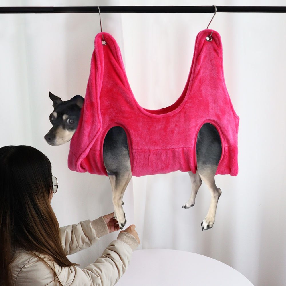 Pet Nails Trimming Pet Grooming Hammock - X2-Shopping