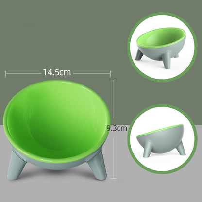 Cat Dog Bowl With Stand Pet Feeding Food Bowls Dogs Bunny Rabbit Nordic Color Feeder Product Supplies Pet Accessories - X2-Shopping