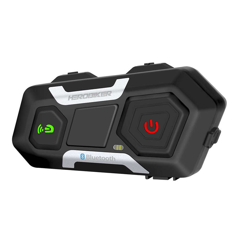 HEROBIKER Motorrad Intercom Helm Headset Helm Wasserdichte Lautsprecher Interphone Moto Headset Drahtlose Intercomunicador 1200M