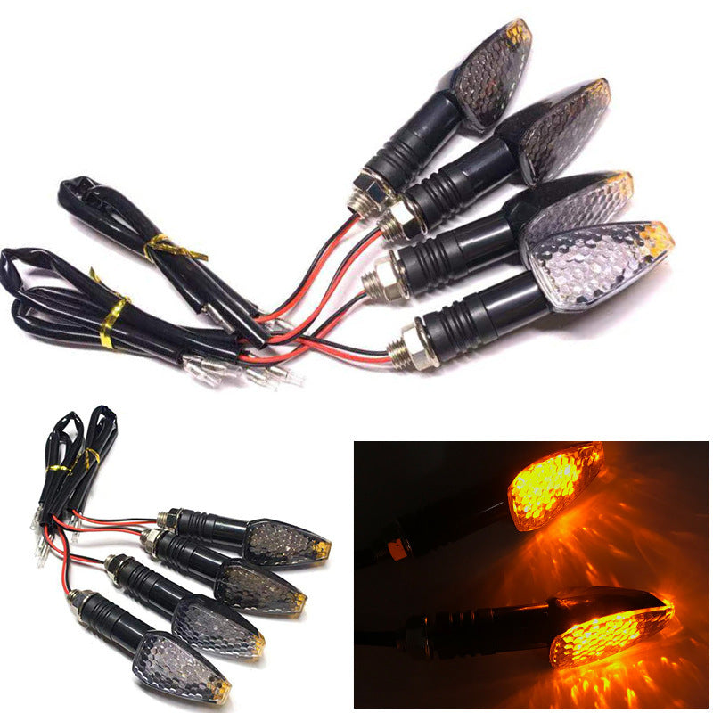 Motorrad Blinker Montage Modifizierte Led Beleuchtung Blinker Licht Zubehör
