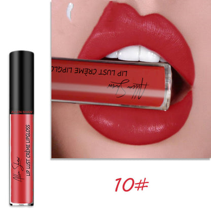 Seidige Creme Textur Lipgloss Aliexpress Shopee Cross-Border Exklusive Lip Glaze Lipgloss Lippenstift