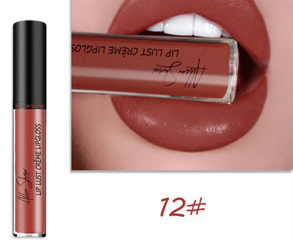 Seidige Creme Textur Lipgloss Aliexpress Shopee Cross-Border Exklusive Lip Glaze Lipgloss Lippenstift