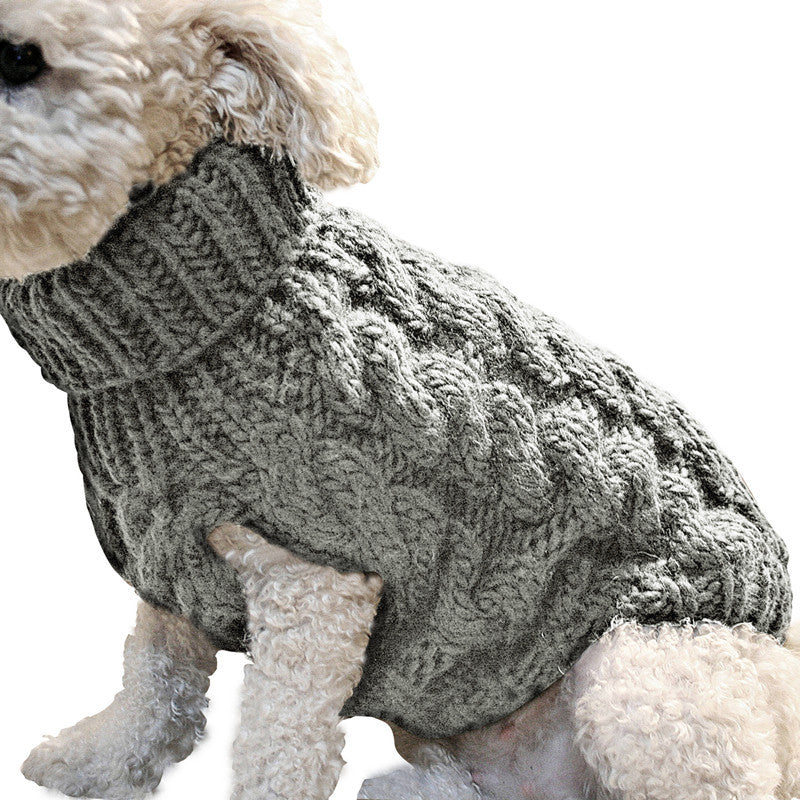 New Pet Sweater Dog Clothes Pet Supplier Winter Warm Clothing - X2-Shopping