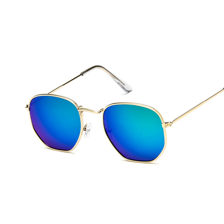 Sechseckige Sonnenbrille für Damen 