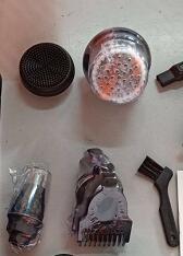5-in-1-Multifunktions-Elektrorasierer mit 5 Klingen für Männer, rasierter Kopf, wiederaufladbare Rasiermaschine, Bart- und Nasenhaarschneider