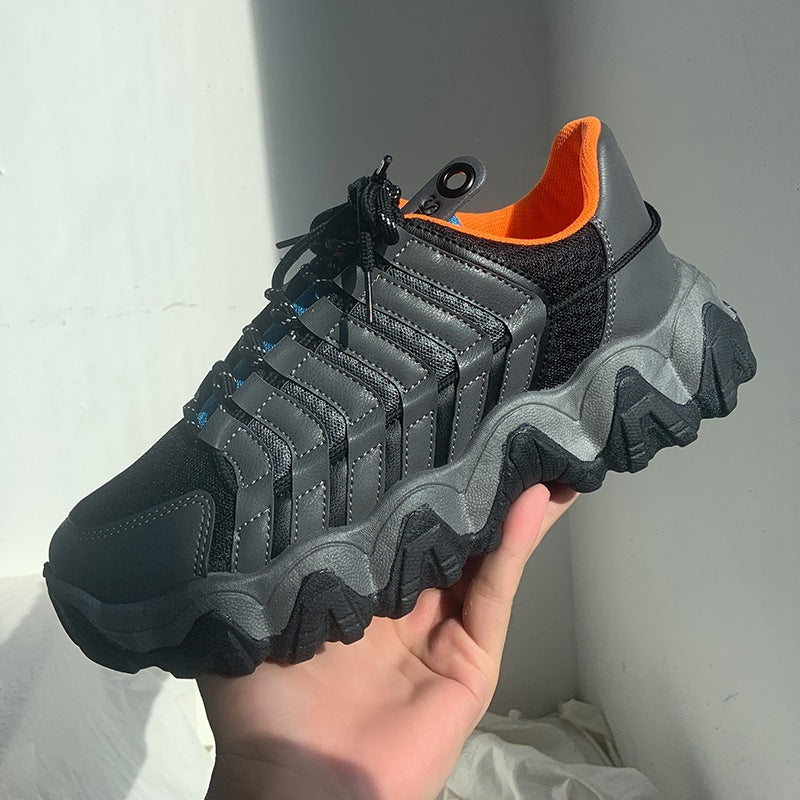 High-Explosive Trendy Shoes, Big Wave Bottom Old Shoes