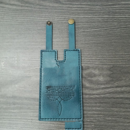 Western Boot Wallet With Snap Strap