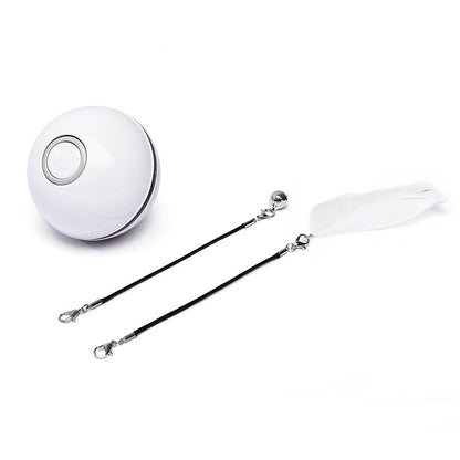 LED Laser Electronic Rolling Pet Funny Cat Toy Ball - X2-Shopping