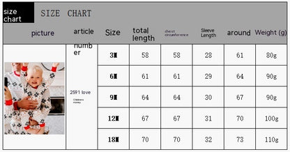 Polyester Black And White Contrast Color Christmas New Parent-Child Women's Casual Suit - X2-Shopping