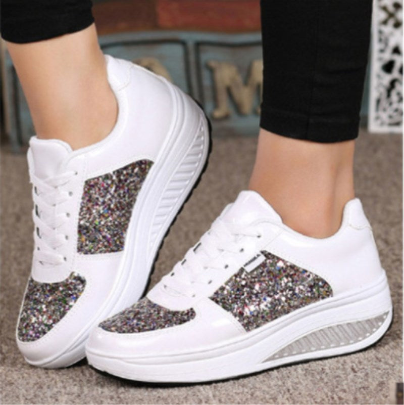 Pailletten-Sneakers für Damen