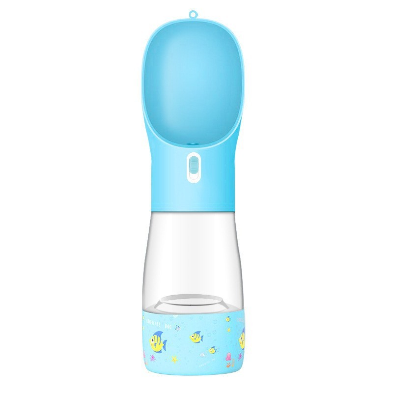 Pet Dog Water Bottle Feeder Bowl Portable Water Food Bottle Pets Outdoor Travel Drinking Dog Bowls Water Bowl For Dogs - X2-Shopping