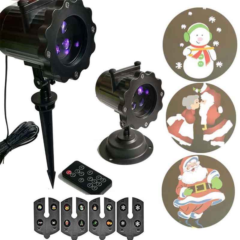 جهاز عرض ليزر LED خارجي لتزيين عيد الميلاد