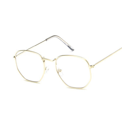 Sechseckige Sonnenbrille für Damen 