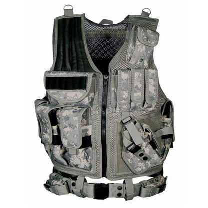 Taktische Weste Militär Kampf Armee Panzerwesten Molle Airsoft Plate Carrier Swat Weste Outdoor Jagd Angeln CS Trainingsweste