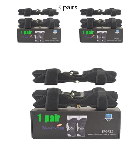 Hochwertige Knieorthese Patella Booster Spring Knieorthese Unterstützung für Bergsteigen Squat Sports Knee Booster