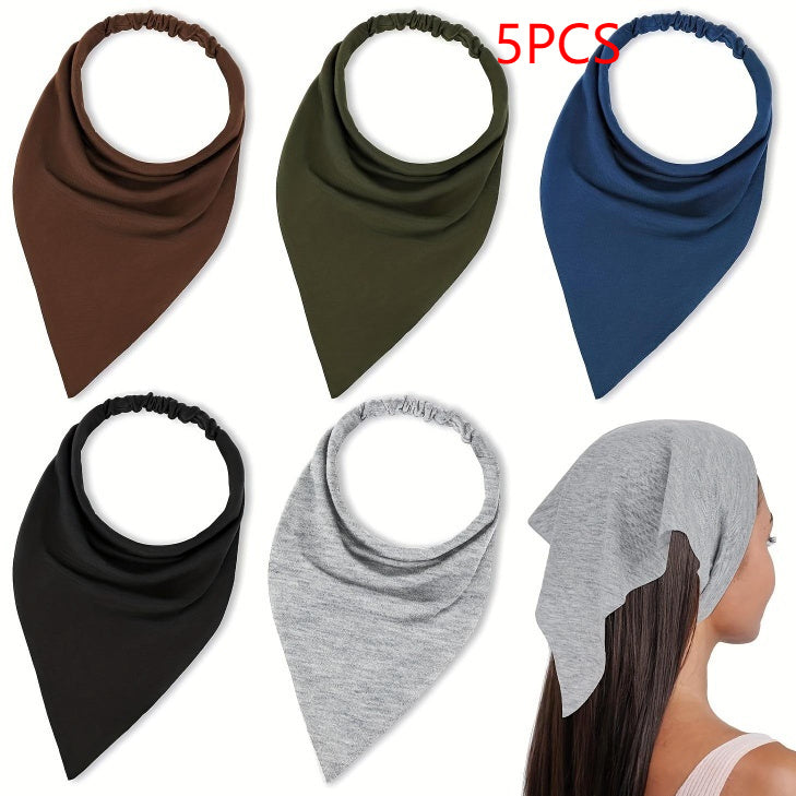 Triangle Shawl Women's Pure Color Comfort All-match High Elastic - X2-Shopping