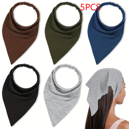 Triangle Shawl Women's Pure Color Comfort All-match High Elastic - X2-Shopping