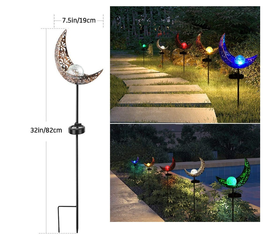 مصباح LED يعمل بالطاقة الشمسية، مصباح LED معدني للحديقة، مصباح تأثير اللهب، مصابيح خارجية مقاومة للماء، مصابيح للمناظر الطبيعية، إضاءة زخرفية تعمل بالطاقة الشمسية