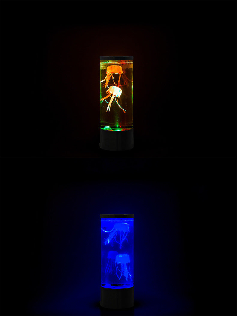 LED Quallen Aquarium Lampe Nachtlicht USB Powered