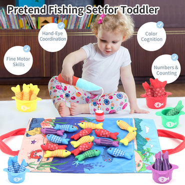 Baby Angeln Spielzeug Drei-dimensional Stoff Krabbeln Frühen Bildung Aufklärung