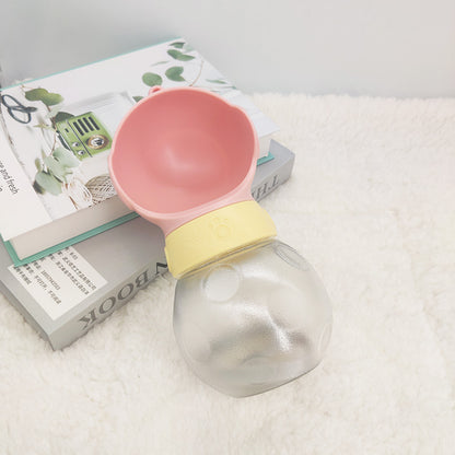 Dog Water Bottle Portable Travel Pet Drinker Leak Proof Dog Bowl Food Cat Fountain Outdoor Walking Drinking Bottle Dogs Feeder - X2-Shopping