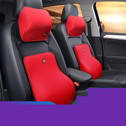 Auto Kopfstütze Nackenschutz Rückenlehne Autositz Kissen Lendenkissen Memory Foam