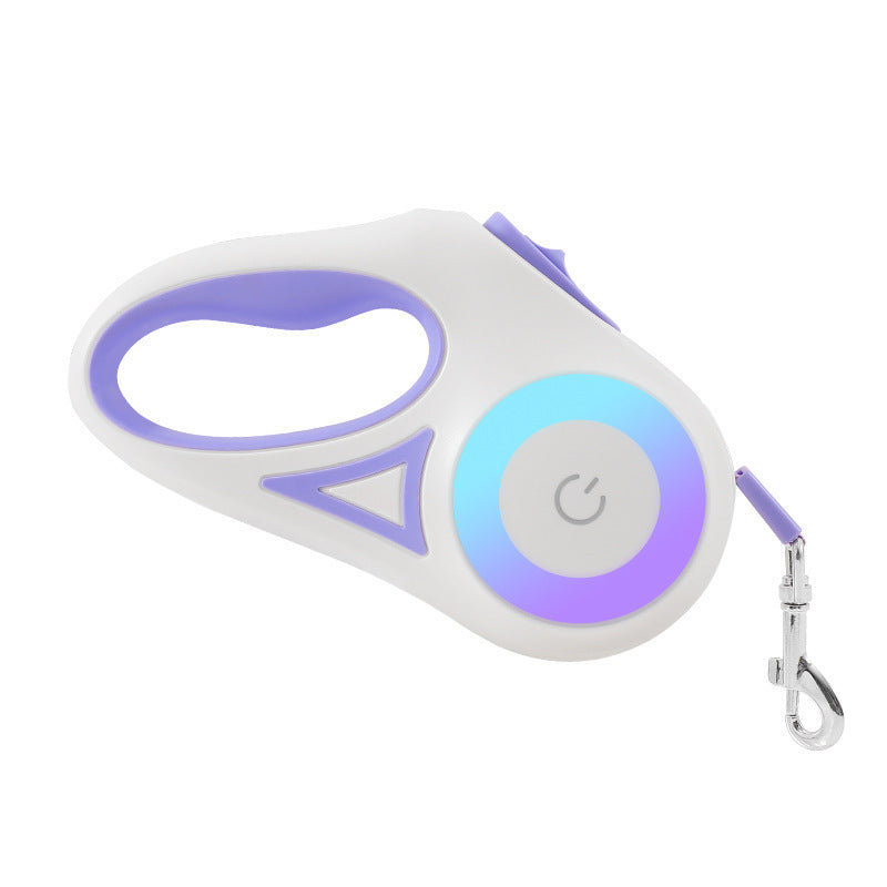 Dog Leash Retractable Leash And Dog Collar Spotlight Automatic Pet Dog Cat Traction Rope For Small Medium Dogs Pet Product - X2-Shopping