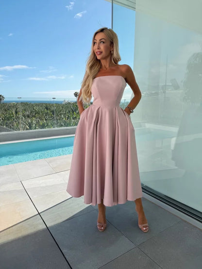 Women's Elegant Retro Dopamine Dress