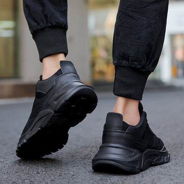 Mesh Black Sports Men's Casual Running Shoes