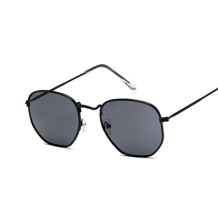 Sechseckige Sonnenbrille für Damen 