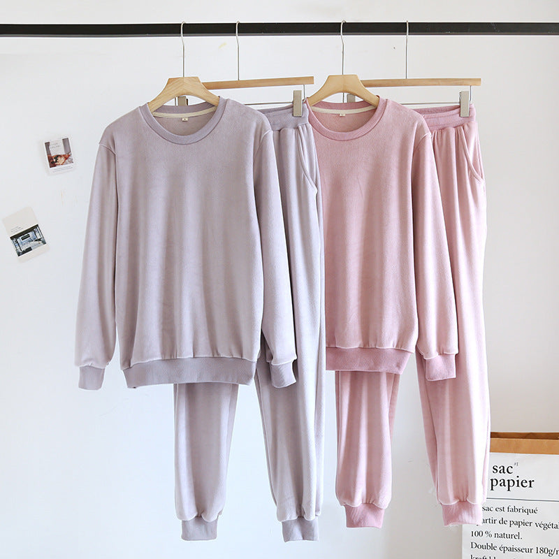Paar-Pyjamas, Loungewear, kann draußen getragen werden