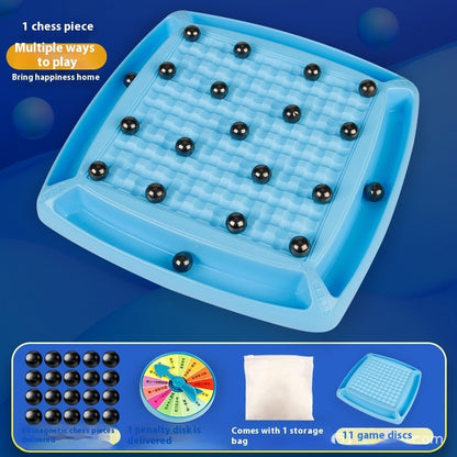Magnetische Wirkung Doppel Brettspiel Logik Denken Training Spielzeug Freizeit Magnetische Saug Schlacht Schach