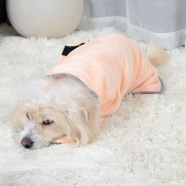 Quick-drying Pet Absorbent Towel Dog Bathrobe Pet Dog Bath Towel For Dogs Cats Microfiber Absorbent Pet Drying Towel Pet Supplies Pet Products - X2-Shopping