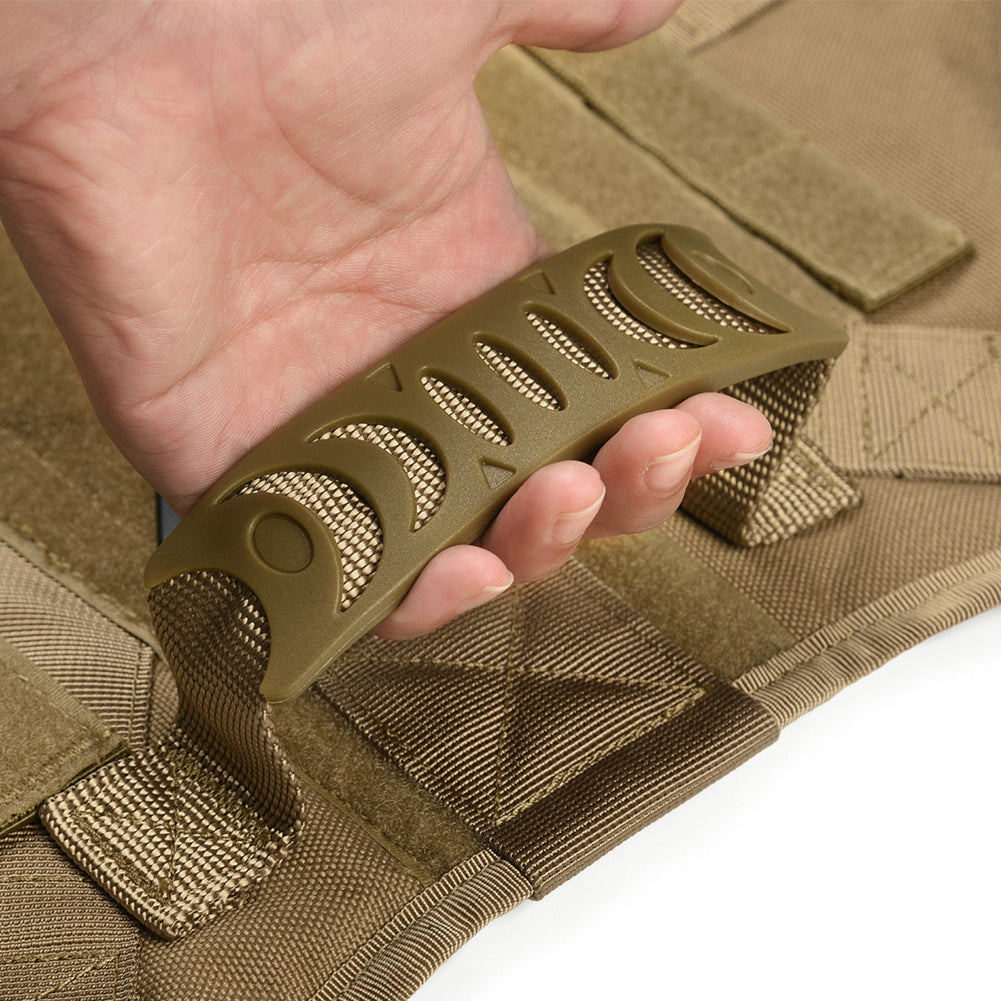 Military Tactical Dog Harness German Shepherd Adjustable Pet Dog Back - X2-Shopping