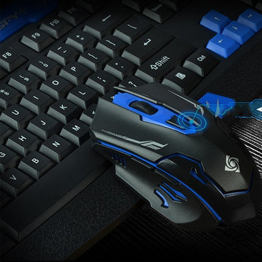 Hk8100 2,4G Wireless Gaming Tastatur Maus Combo Ergonomie Wasserdicht Optisch Für Pc Laptop Desktop Gamer