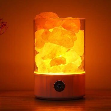 USB-Kristalllicht-Himalaya-Salz-LED-Lampe