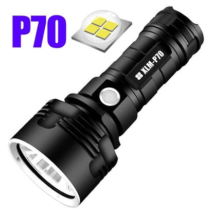 Starke Taschenlampe Fokussierung Led Licht Wiederaufladbare Super Helle LED Outdoor Xenon Lampe