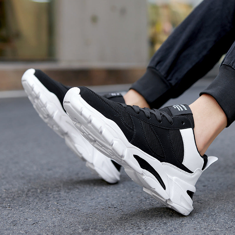 Mesh Black Sports Men's Casual Running Shoes