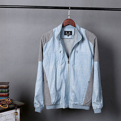 Men's Thin Linen Jacket Fashionable And Comfortable