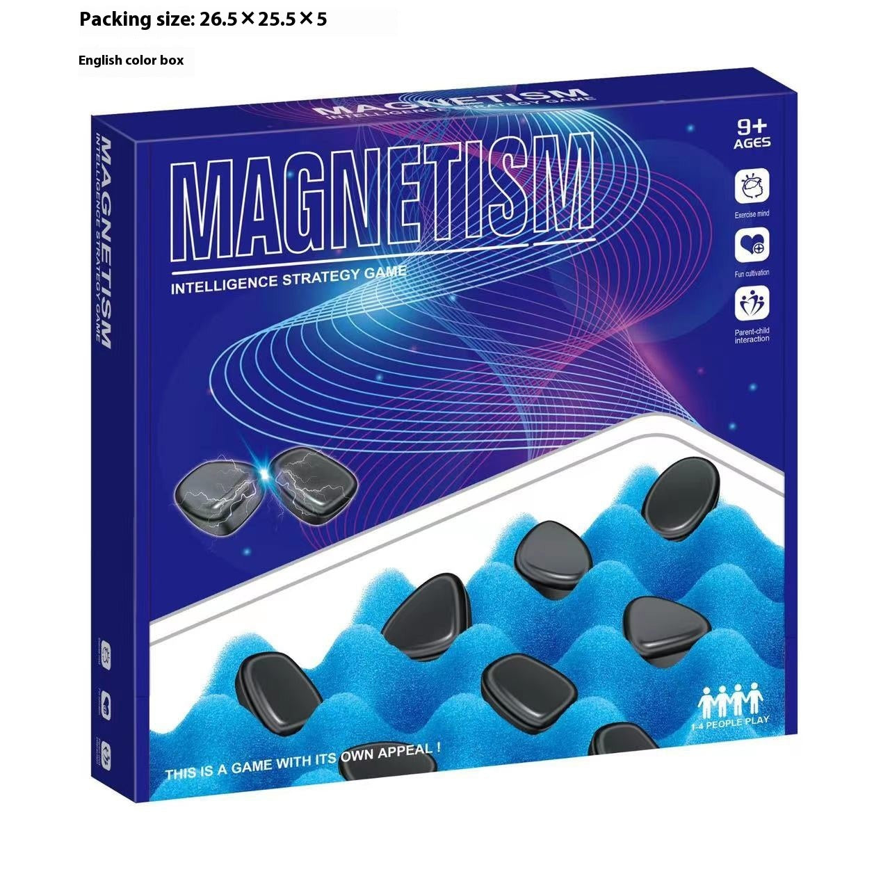 Magnetische Wirkung Doppel Brettspiel Logik Denken Training Spielzeug Freizeit Magnetische Saug Schlacht Schach